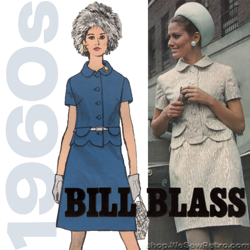 Vogue 2200 - 1960s Bill Blass Vintage Pattern - Vogue Americana Sewing Pattern