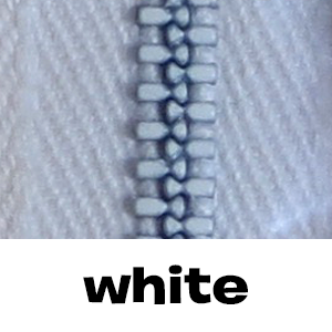 22" Vintage Metal Zippers in Various Colors