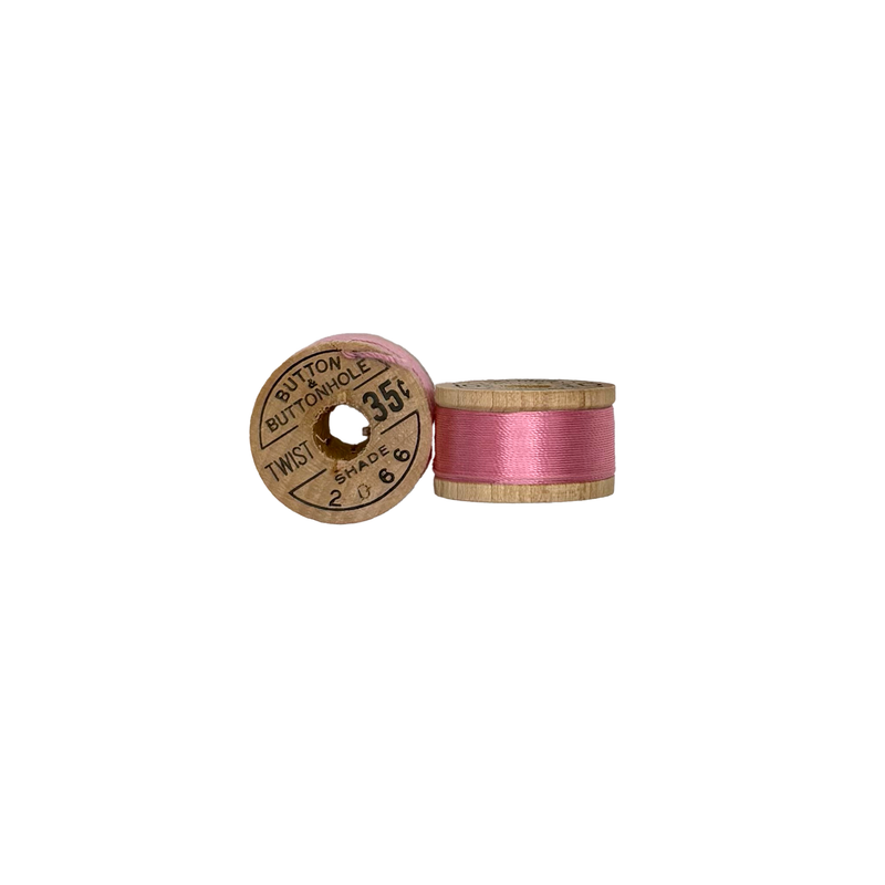 Vintage Belding Corticelli Silk Twist Thread – Deadstock Size D (10-yard Wooden Spool)