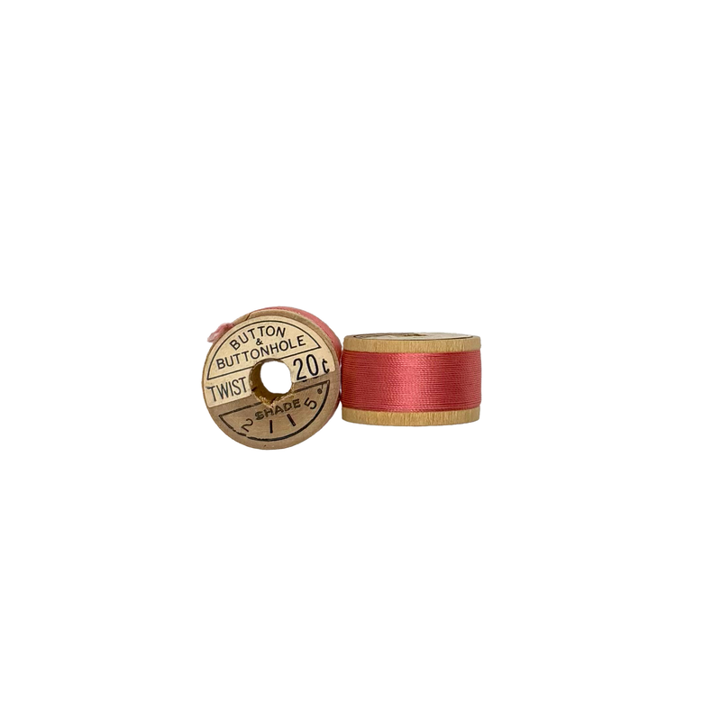 Vintage Belding Corticelli Silk Twist Thread – Deadstock Size D (10-yard Wooden Spool)