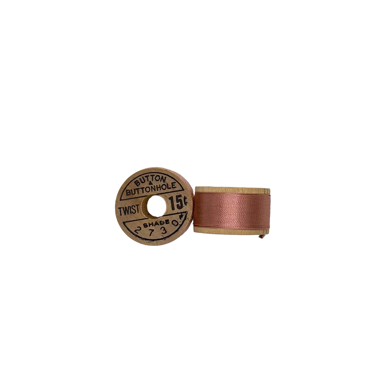 Vintage Belding Corticelli Silk Twist Thread – Deadstock Size D (10-yard Wooden Spool)