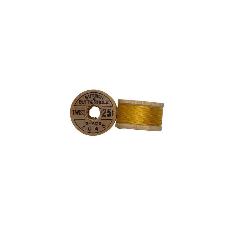 Vintage Belding Corticelli Silk Twist Thread – Deadstock Size D (10-yard Wooden Spool)