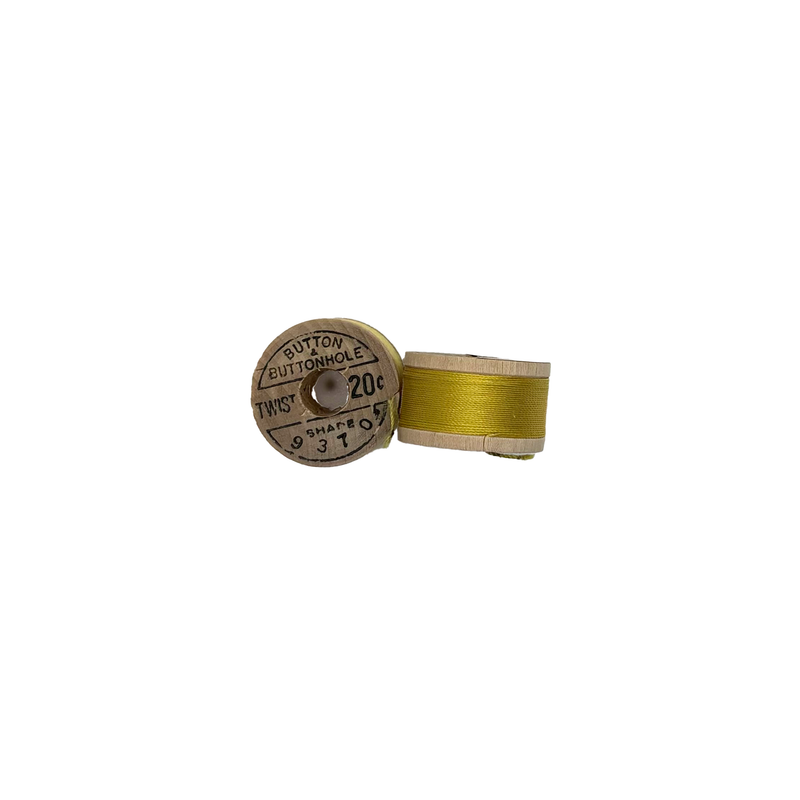Vintage Belding Corticelli Silk Twist Thread – Deadstock Size D (10-yard Wooden Spool)