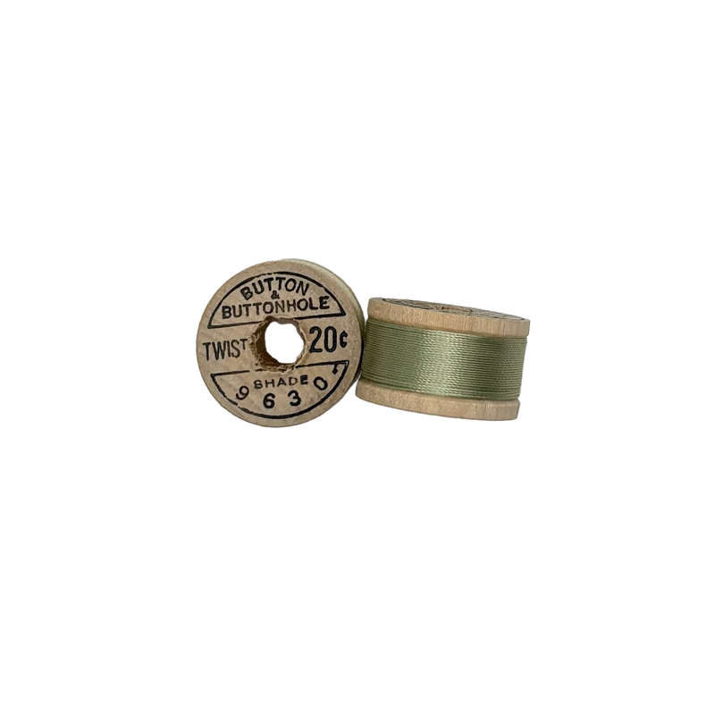 Vintage Belding Corticelli Silk Twist Thread – Deadstock Size D (10-yard Wooden Spool)