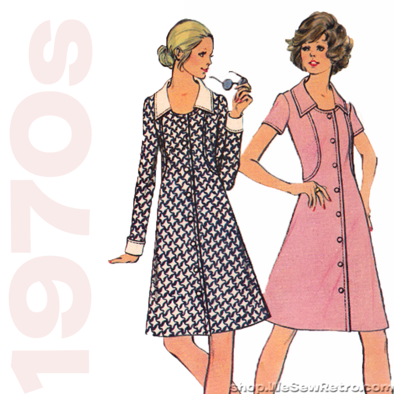 McCalls 3499 Vintage Sewing Pattern - 1970s Dress, Tunic, Pants