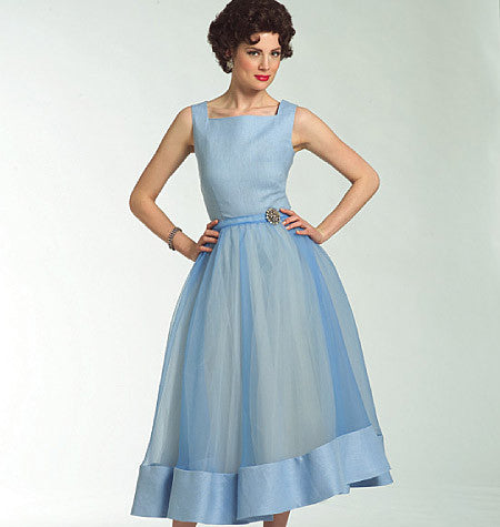 1950s Repro Vintage Sewing Pattern: Dress, Capelet and Cummerbund. Butterick 5032