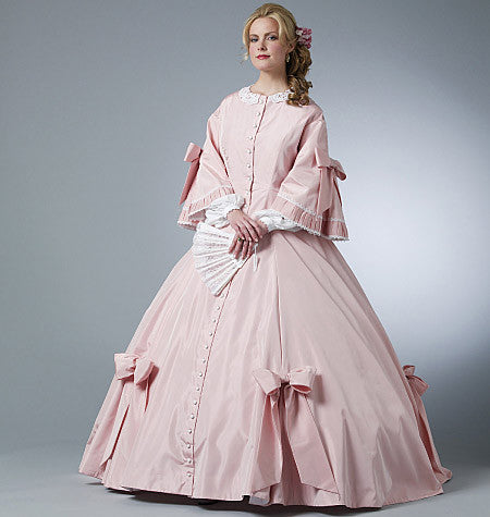 Misses Civil War Costume Sewing Pattern - Butterick B5543