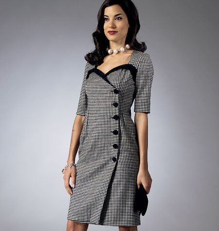 B5953 Patterns by Gertie Dress Sewing Pattern - Butterick 5953 Vintage Inspired Dress Pattern