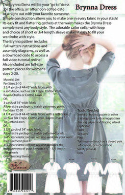 Sew Liberated Brynna Dress Paper Sewing Pattern