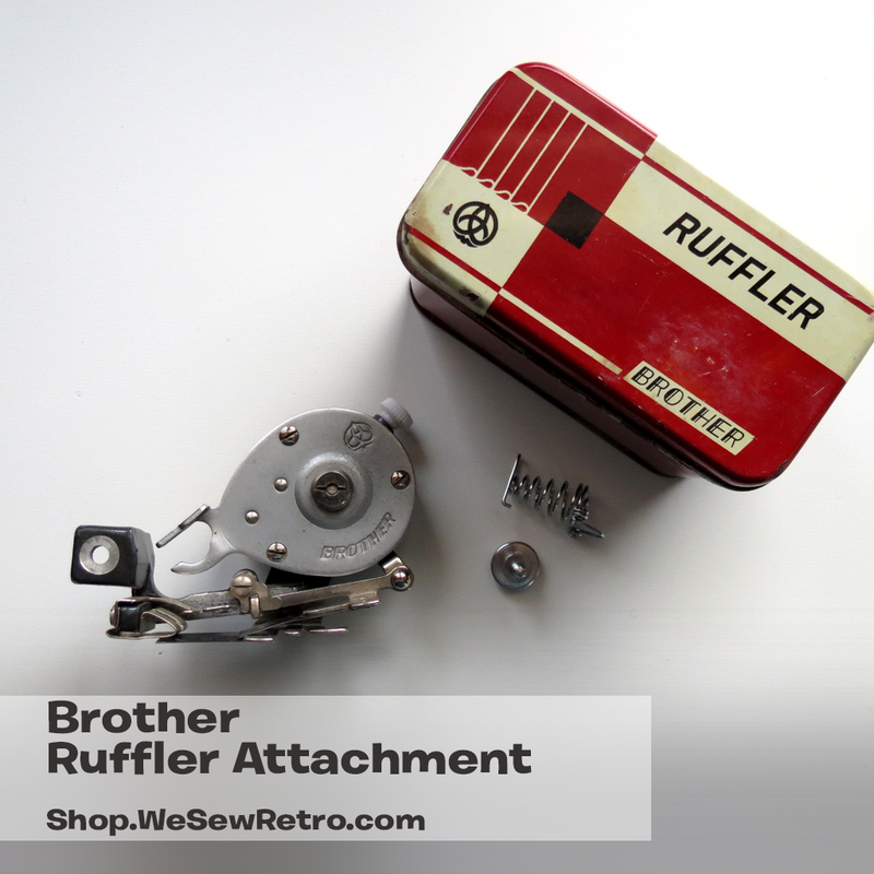 Brother Ruffler Sewing Machine Attachment