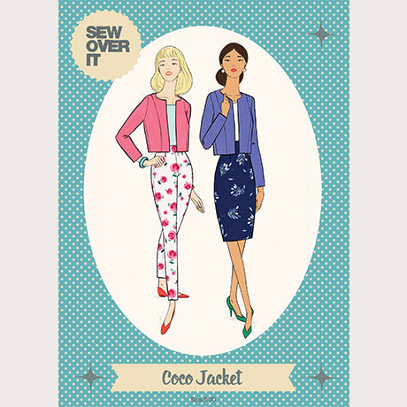 Sew Over It Coco Jacket Sewing Pattern - Jacket Pattern