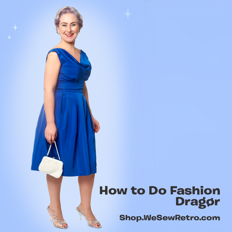 How to do Fashion Dragør 1950s Dress Paper Sewing Pattern