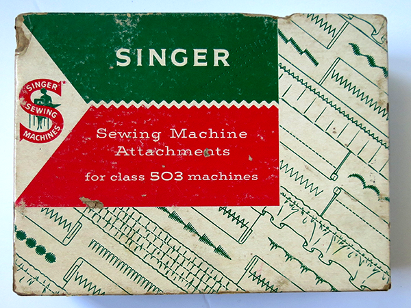 Slantomatic Singer 503 Sewing Accessories in Original Box