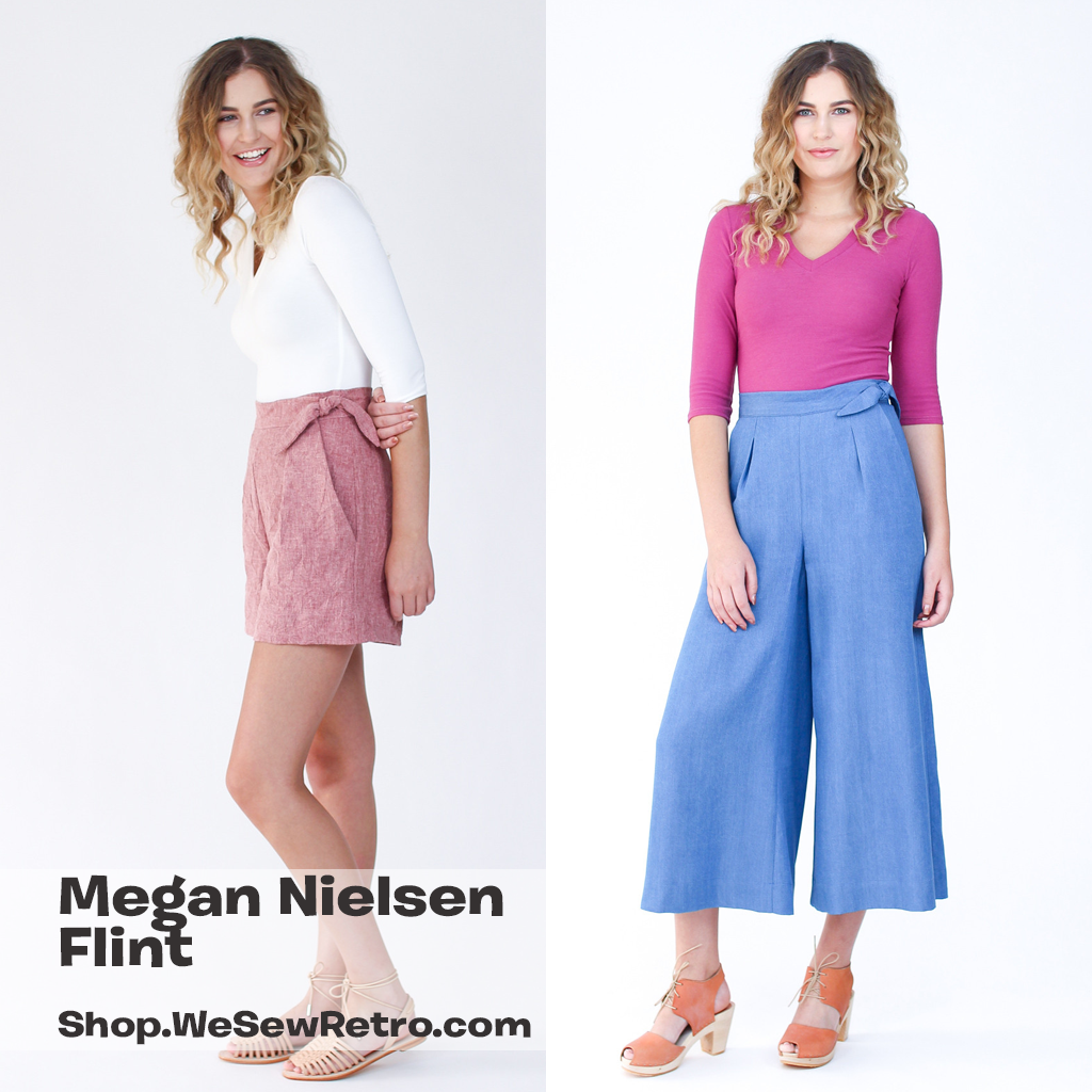 Flint Pants & Shorts Sewing Pattern by Megan Nielsen Patterns – Sew Sew Sew