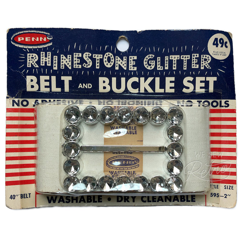 Vintage Rhinestone Belt Kit - Make Your Own Rhinestone Belt