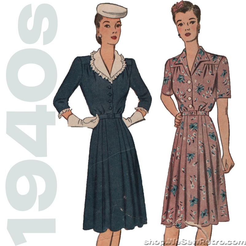 Hollywood 899 - 1940s Vintage Sewing Pattern: Pants, Jacket