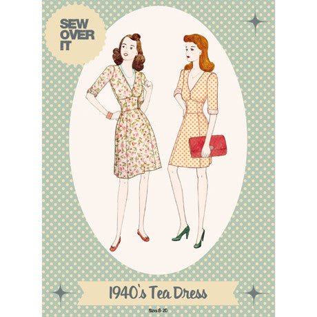 Sew Over It 1940s Tea Dress Paper Sewing Pattern