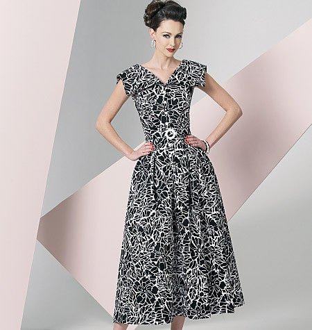 V1171 Vintage Vogue 1171 - Out of Print 1950s Dress Sewing Pattern ...
