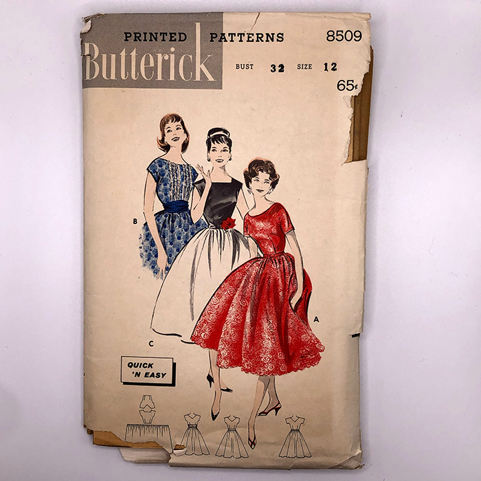 Butterick 8509 Party Dress Sewing Pattern