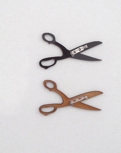 Scissor Pin Brooch by MiY Collection