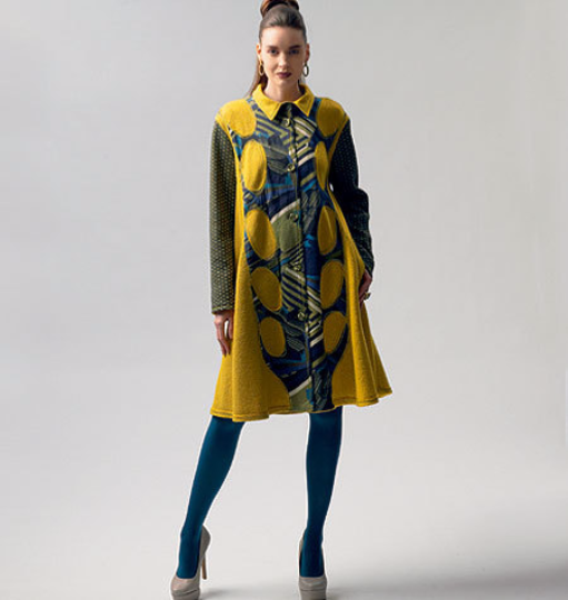 V1331 Koos Van Den Akker Coat Sewing Pattern Vogue 1331 Out