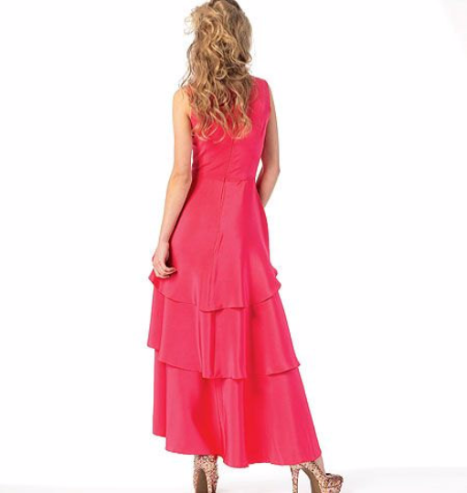 M6698 McCalls 6698 Hi Lo Dress Sewing Pattern - Out of Print
