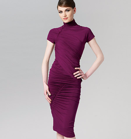 donna karan designer dresses V1259 Vogue American Designer: Donna Karan Dress Sewing Pattern Vogue 1259 Out of Print