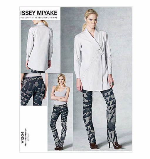 V1204 Vogue Designer Original Issey Miyake Separates Sewing Pattern Vogue 1204 Jacket & Pants