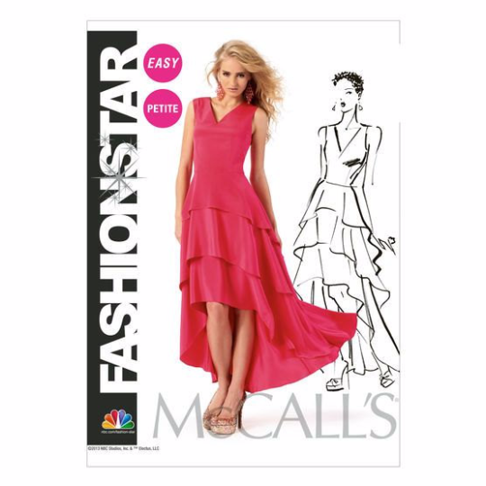 M6698 McCalls 6698 Hi Lo Dress Sewing Pattern - Out of Print