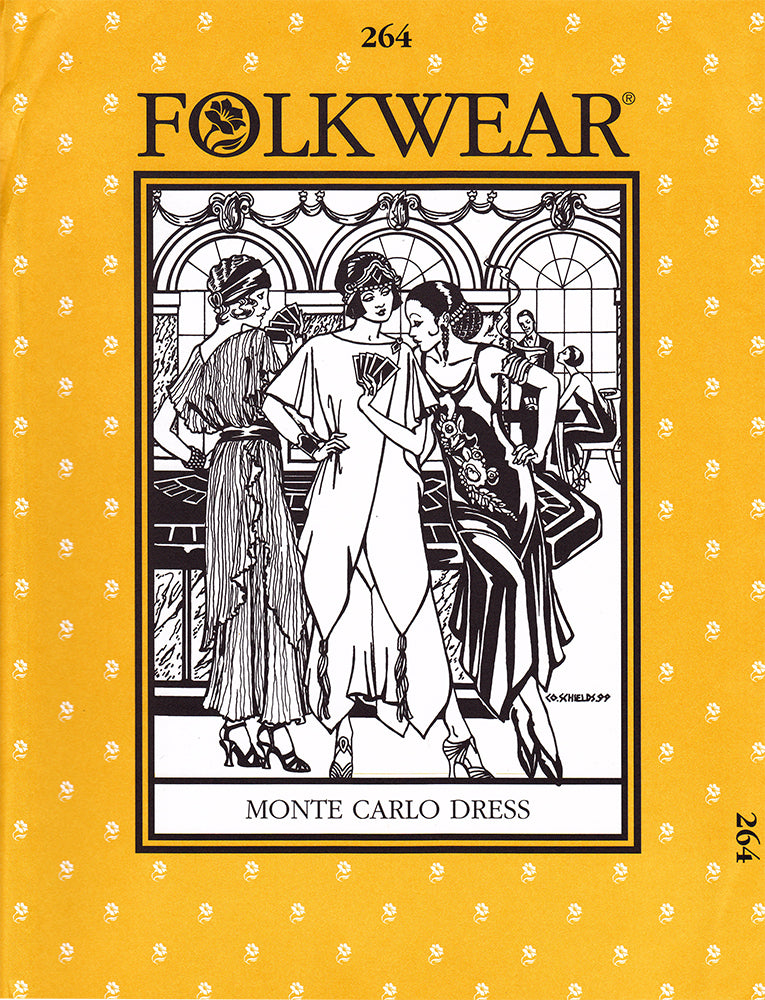 Monte Carlo Flapper Dress Sewing Pattern