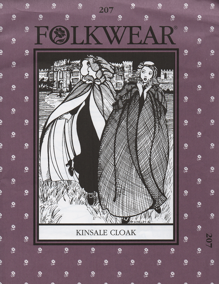 Folkwear Kinsale Cloak Sewing Pattern - Folkwear 207